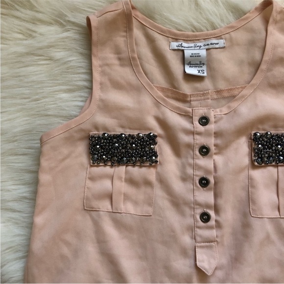 American Rag Studded Blouse - Picture 4 of 6